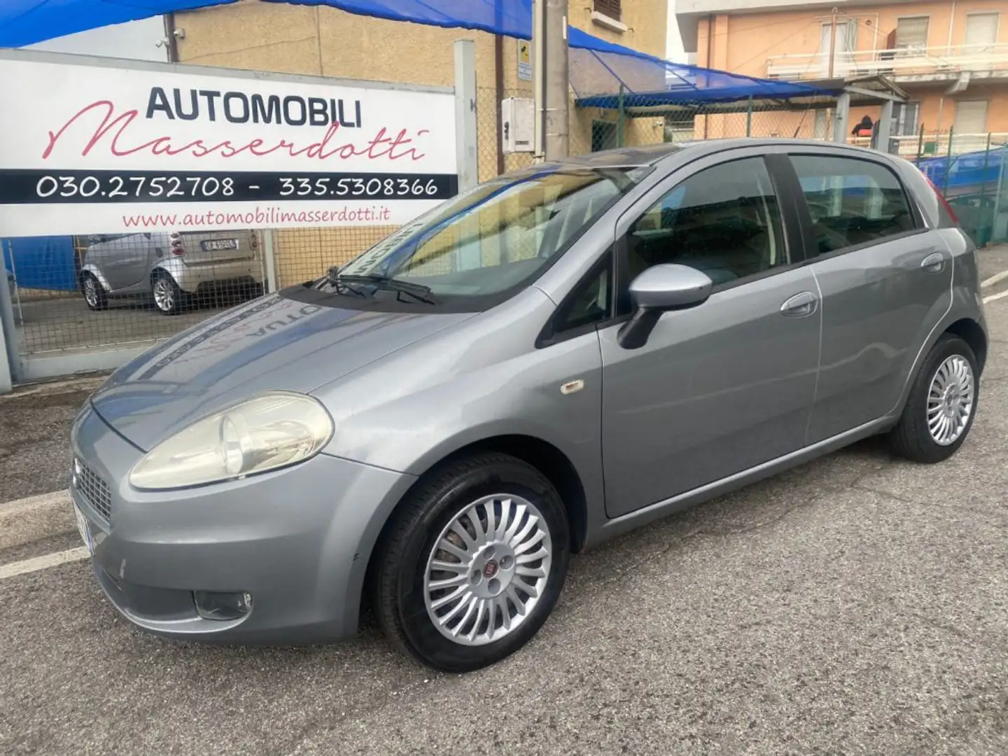 Fiat Grande Punto 1.2 5 porte Actual NEOPATENTATI Gris - 1