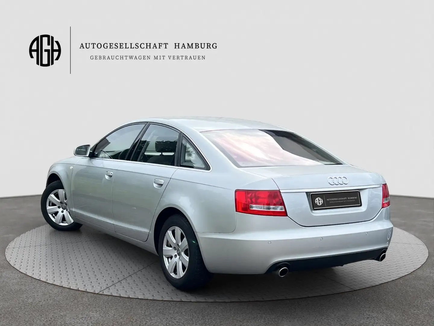Audi A6 2.4 Limo*Autom.*PDC Vo+Hi*1.Hand*Audi SHeft* Silber - 2