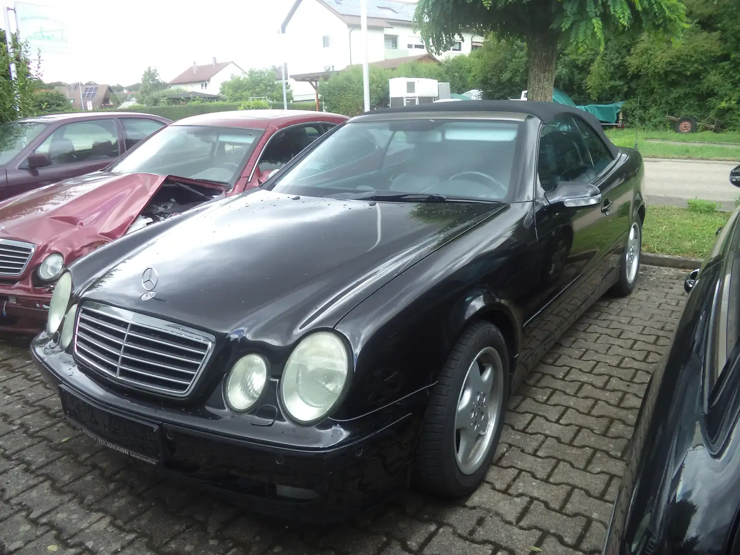 Mercedes-Benz CLK 200 Cabrio Avantgarde Leder Noir - 1