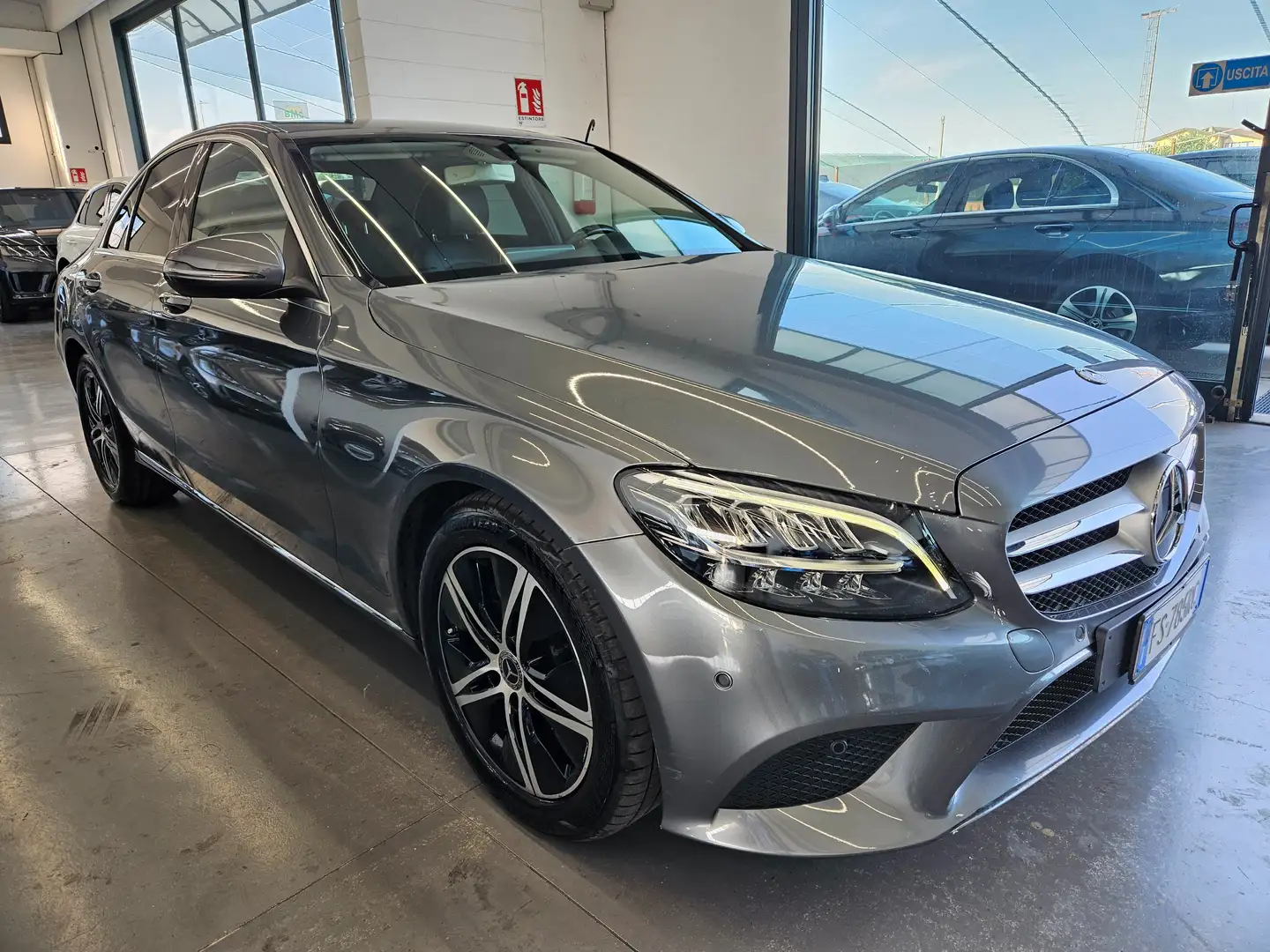 Mercedes-Benz C 220 Classe C-W205 2018 Berlina d Premium auto Grigio - 1