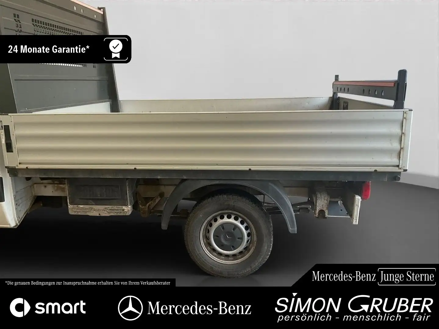 Mercedes-Benz Sprinter 316 Pritsche Kompakt 3Sitze Klima AHK Weiß - 1