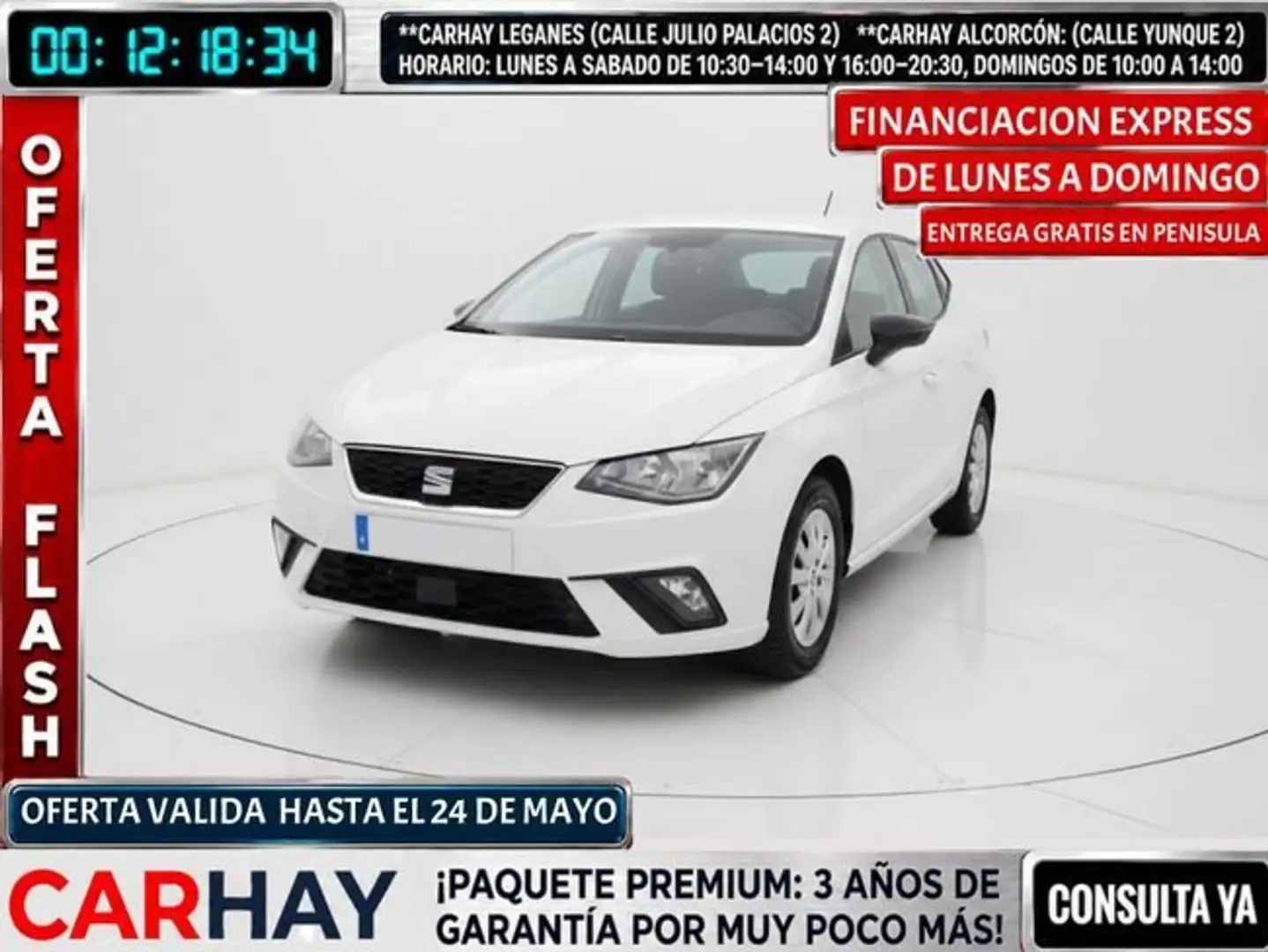 SEAT Ibiza 1.0 TGI 66kW (90CV) Reference Business Blanco - 1