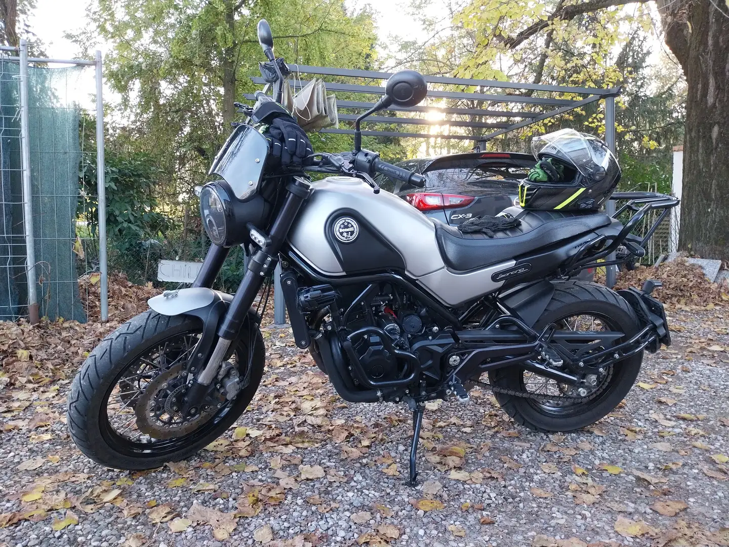 Benelli Leoncino 500 trail Argento - 2