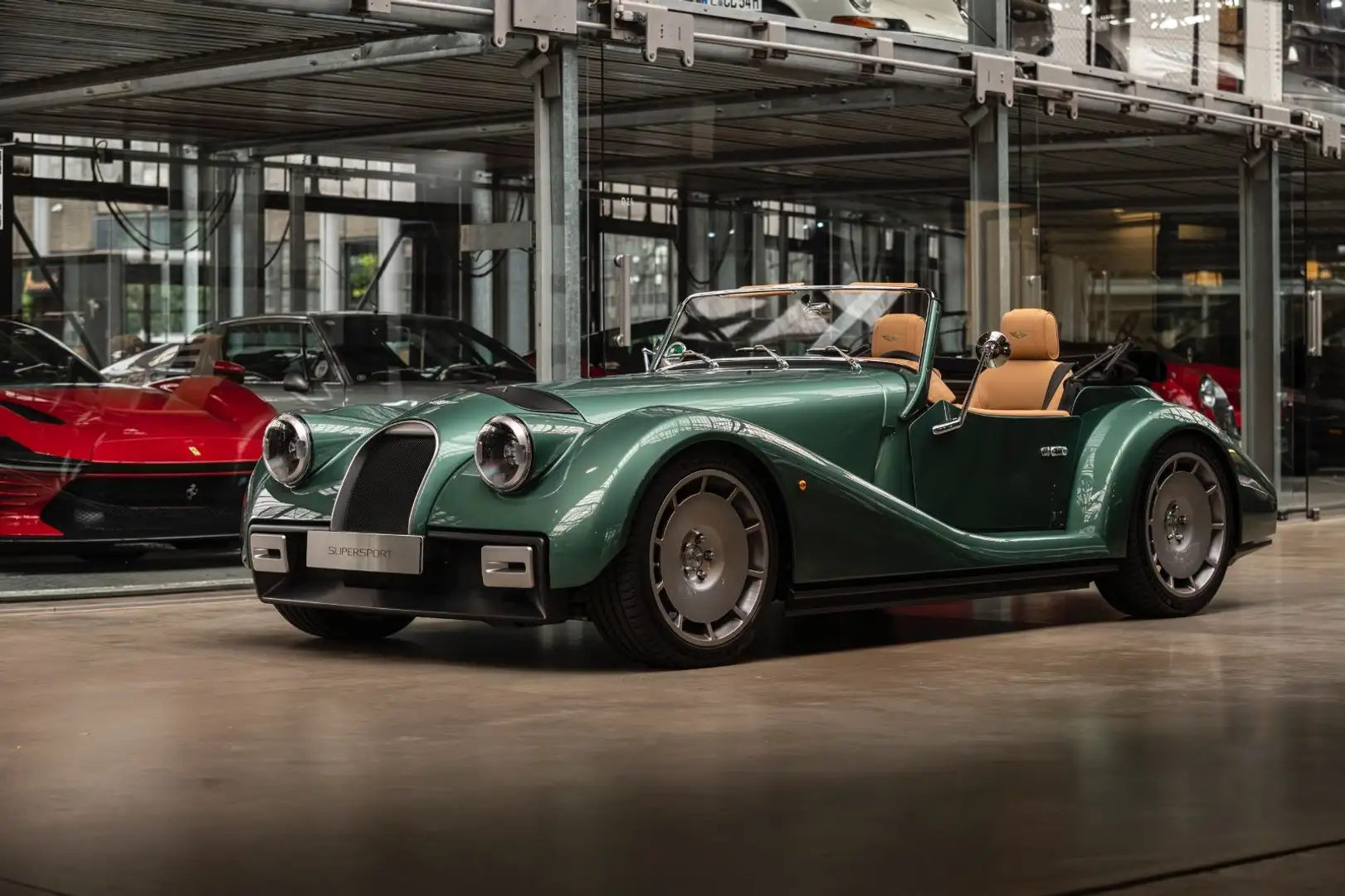 Morgan Supersport - AC - SHZ - Sennheiser - 19" - SAGA Vert - 1
