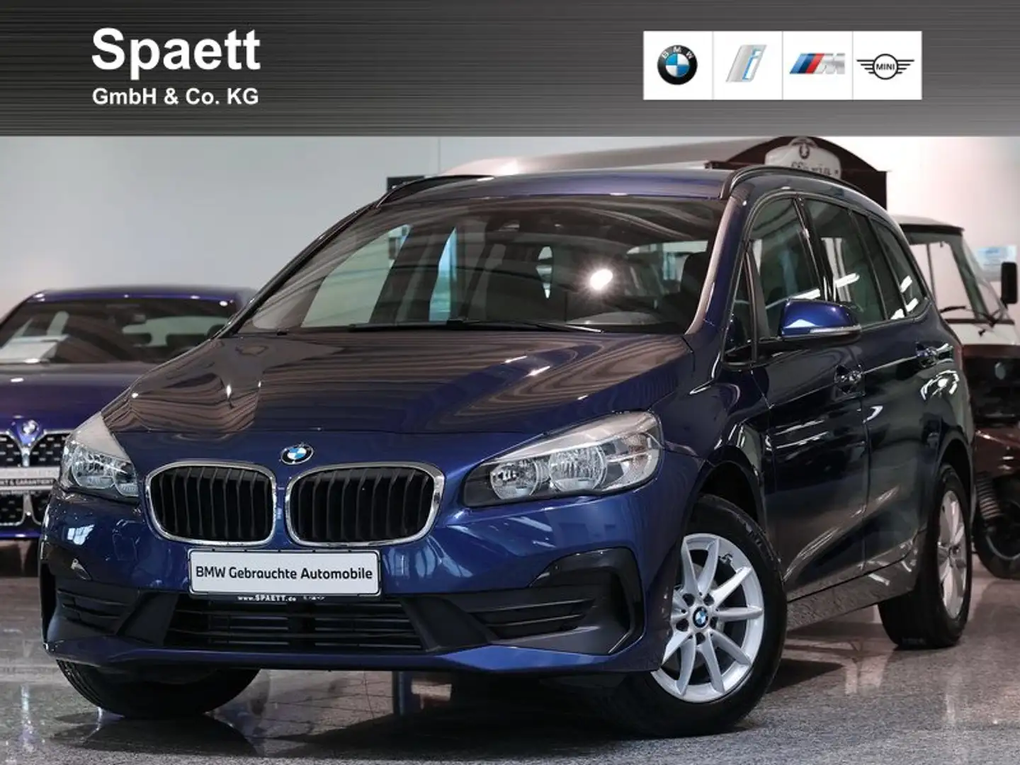 BMW 216 d Gran Tourer 7Sitzer Navi BT USB Blau - 1