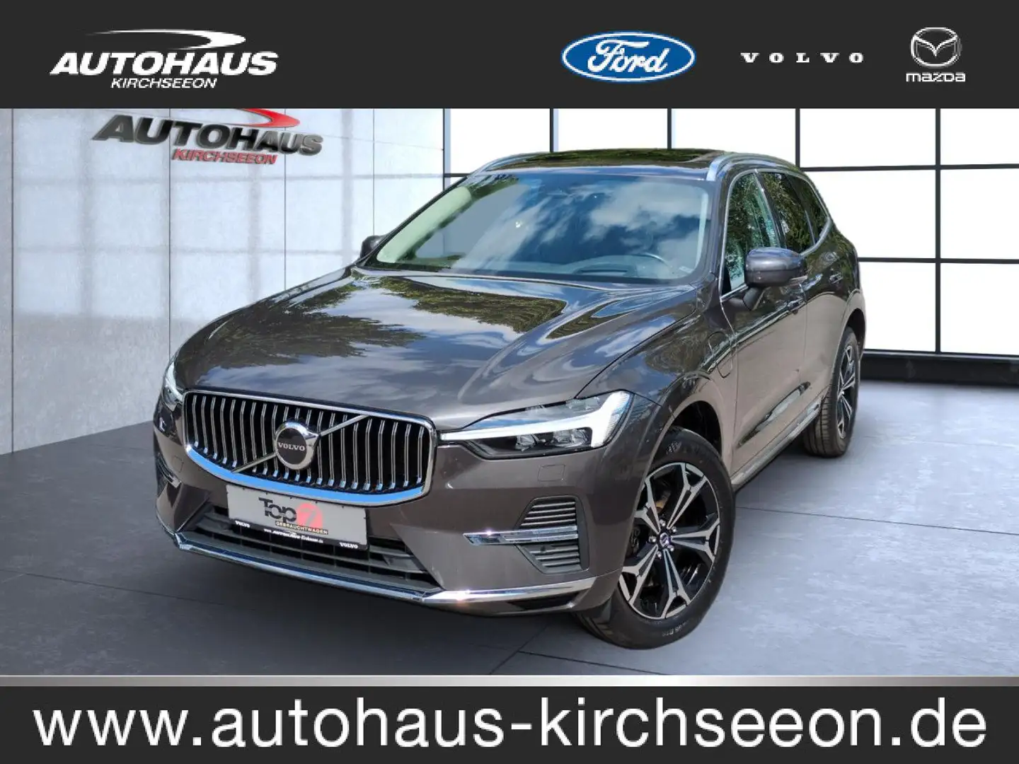Volvo XC60 T8 Recharge Inscription Expression AWD Plug-I Grau - 1