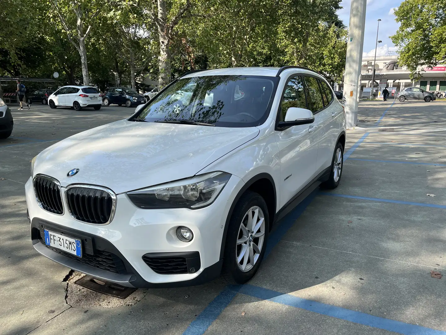 BMW X1 18d 4x4 X1 F48 xdrive Bianco - 1