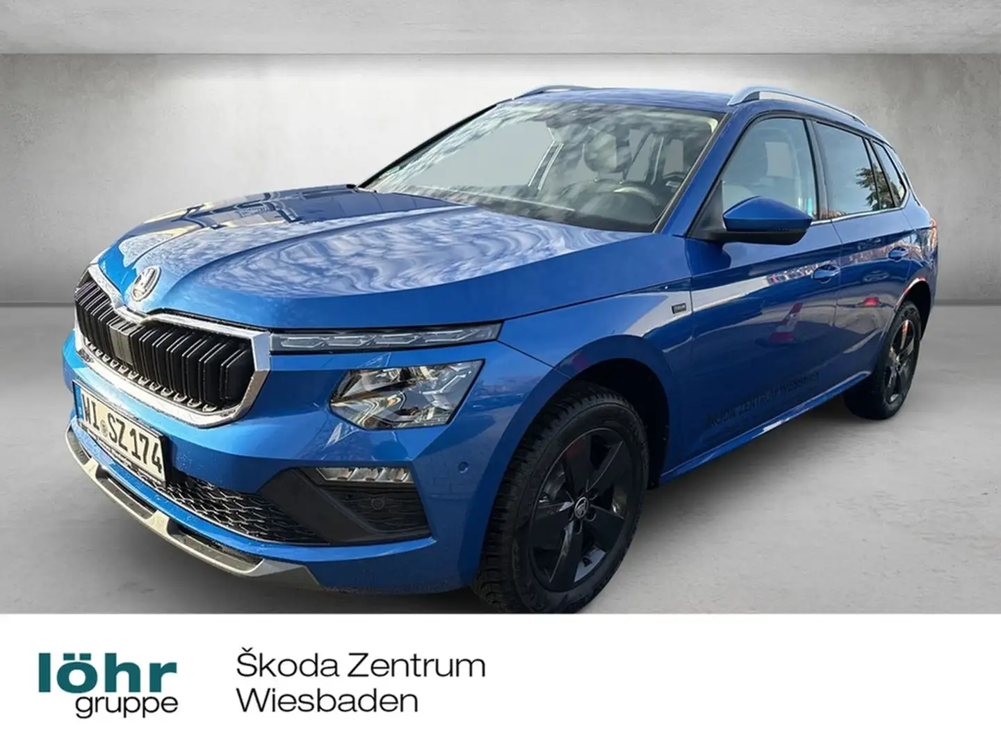 Skoda Kamiq Tour 1,5 TSI 7-Gang DSG ABGABE 03.2026 Blau - 1