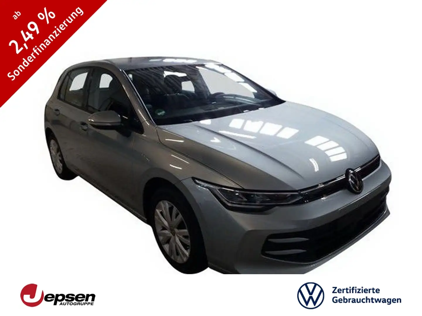 Volkswagen Golf VIII 1.5 TSI DiCockpit+beh.MFL+SHZ+PDC Silber - 1