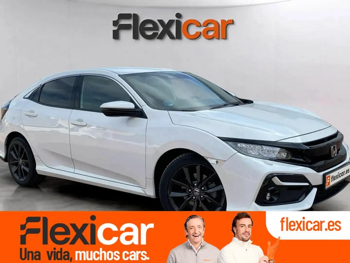 Honda Civic 1.0 VTEC Turbo Elegance Navi CVT Amarillo - 1