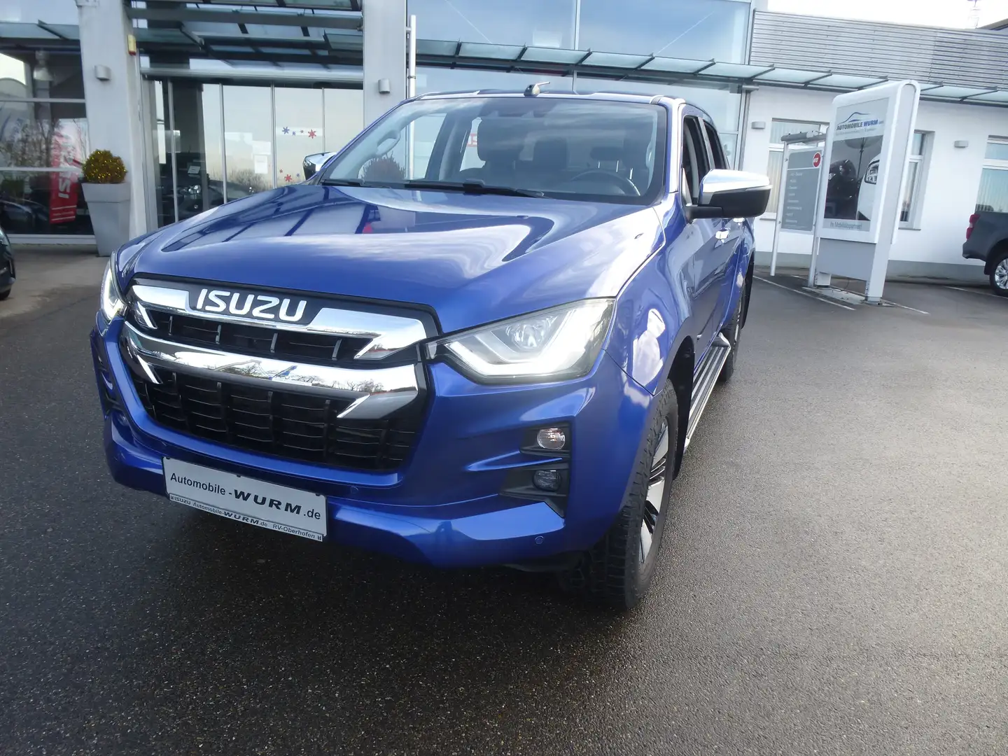 Isuzu D-Max Double Cab 4x4 LSE*AHK*Standhzg*Mountentop*4xFH* Blau - 1