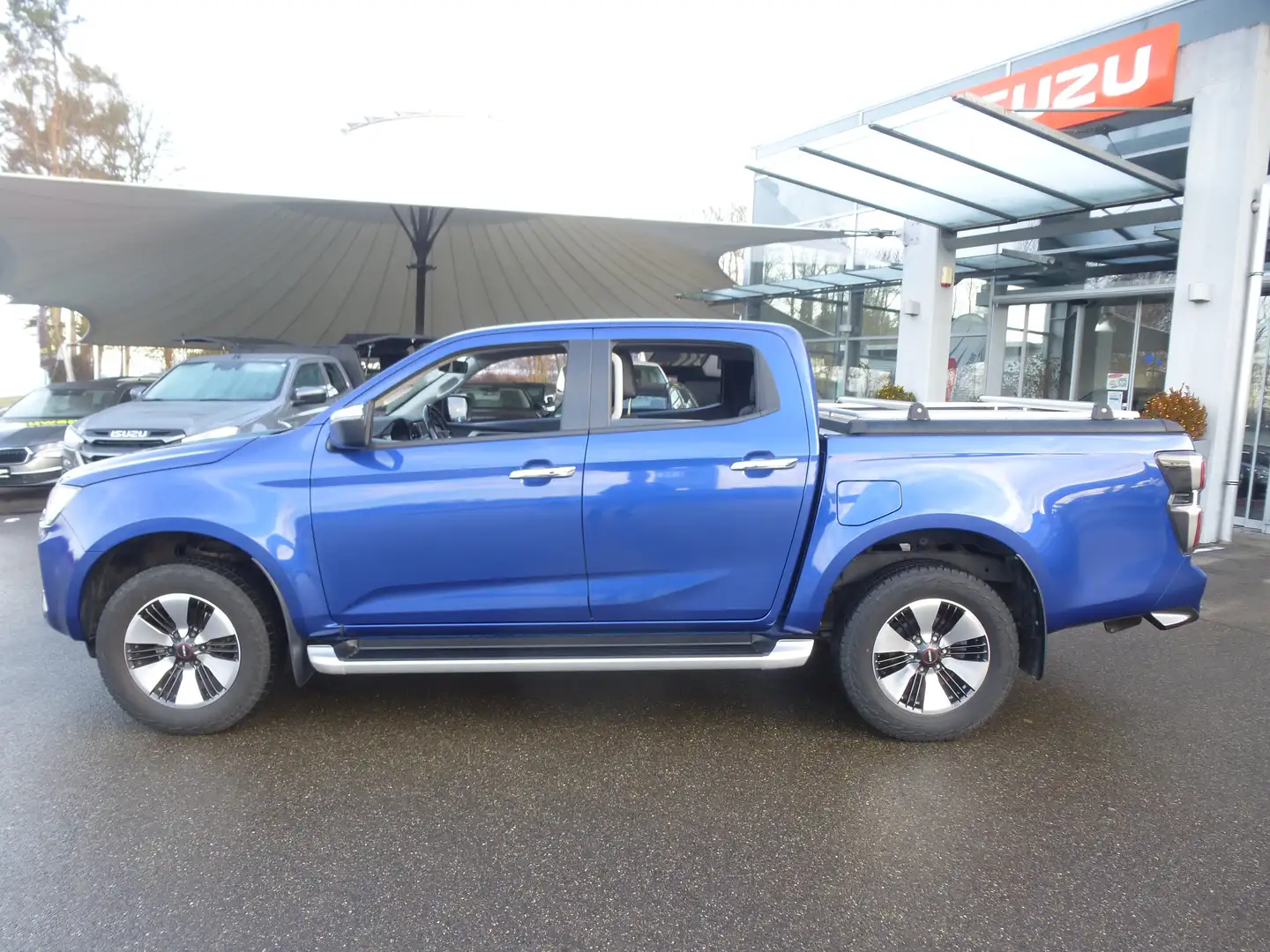 Isuzu D-Max Double Cab 4x4 LSE*AHK*Standhzg*Mountentop*4xFH* Blau - 2
