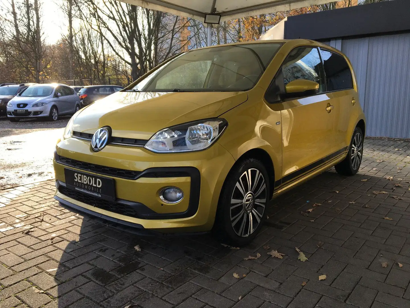 Volkswagen up! join 1.0 TSI/1.Hd/Klima/Sitzh/Bluet/PDC Geel - 1