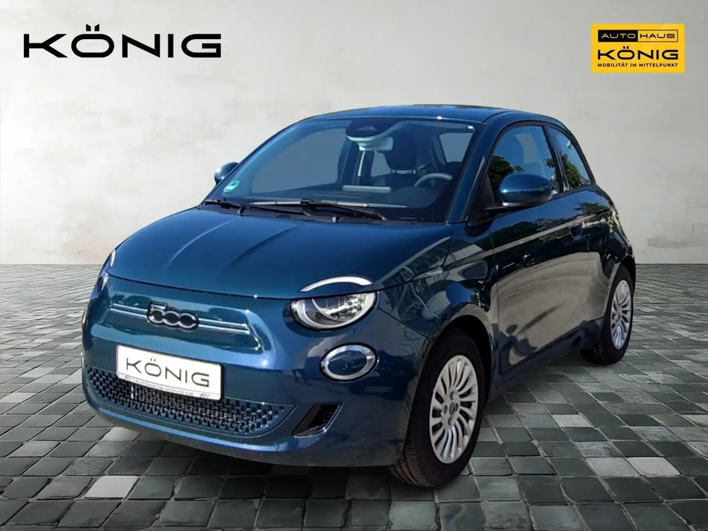 Fiat 500e 42 kWh Allwetter*PDC*Carplay Grün - 1