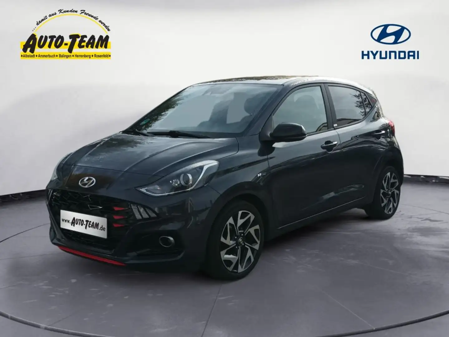 Hyundai i10 1.0 T-GDI N-Line Gris - 1