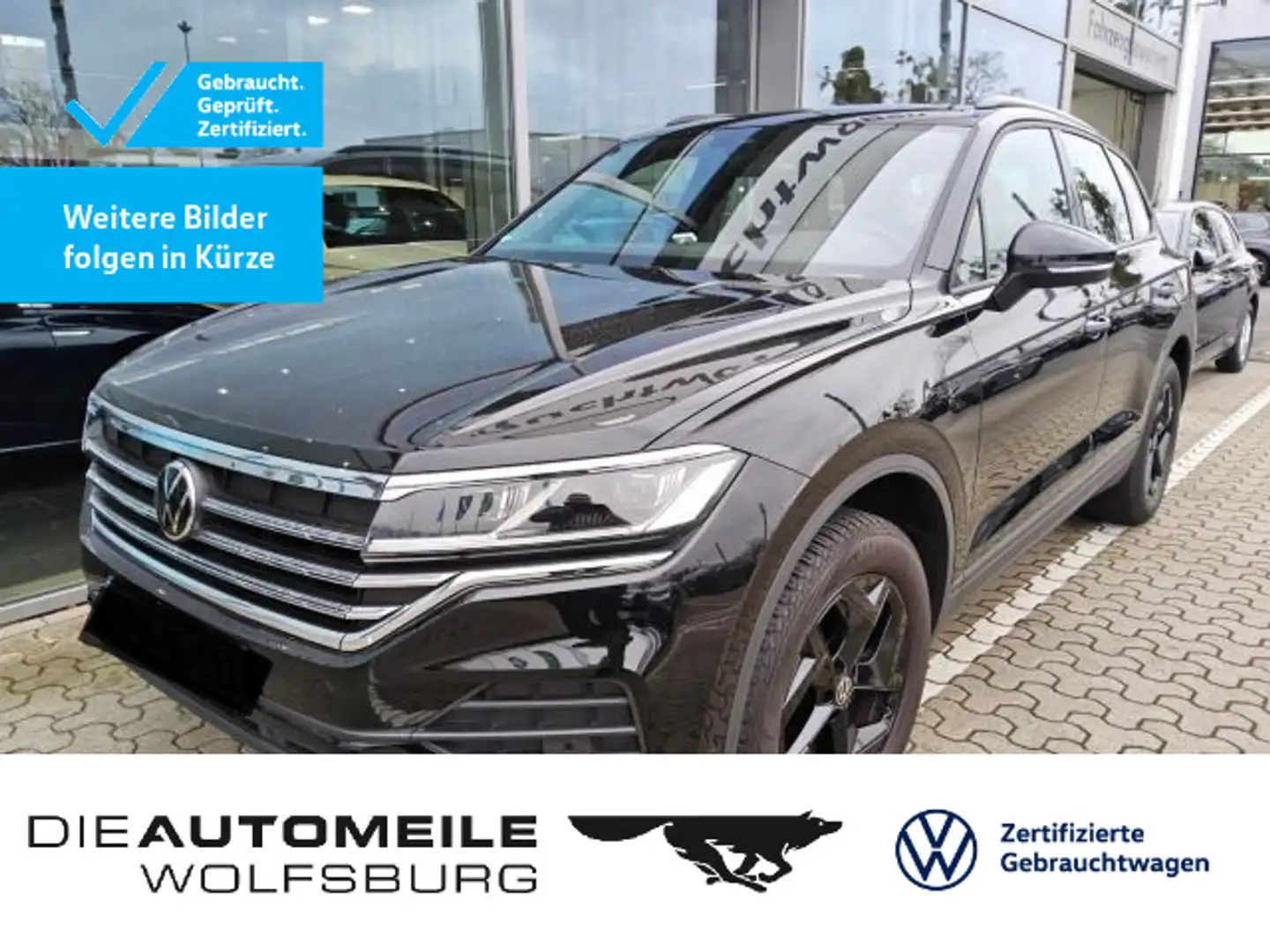 Volkswagen Touareg 3.0 TDI Tiptronic 4Motion ACC/Rückkam/Mu Schwarz - 1