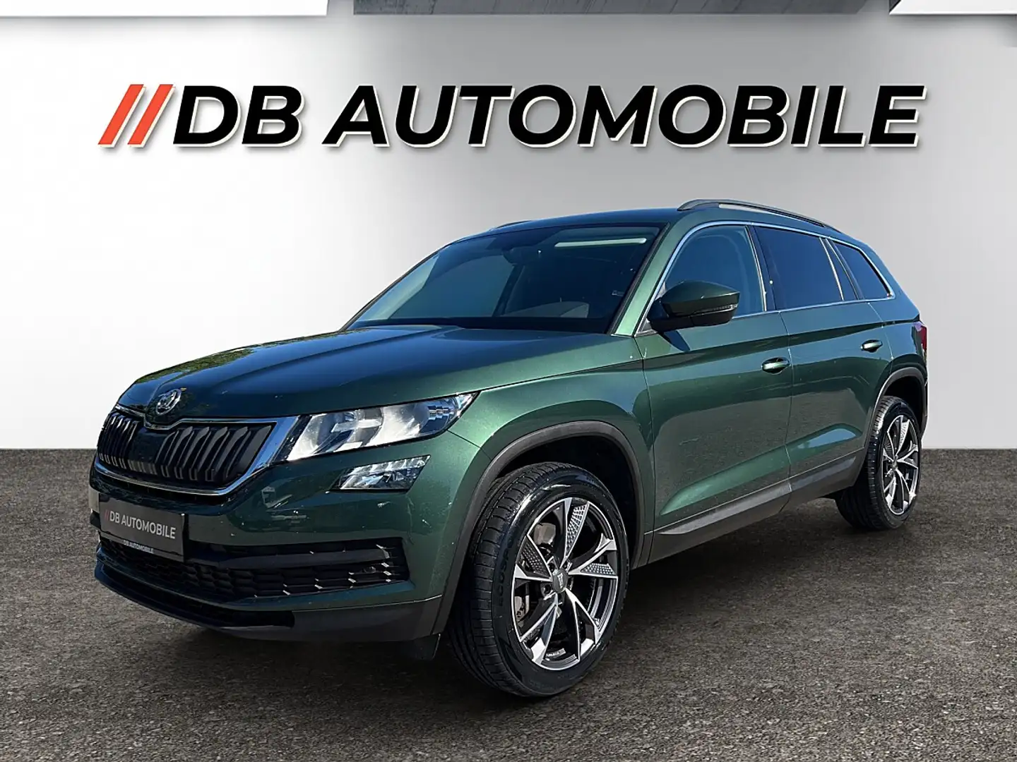 Skoda Kodiaq 2.0 TDI Ambition 7-Sitzer (EURO 6d-TEMP) Grün - 1