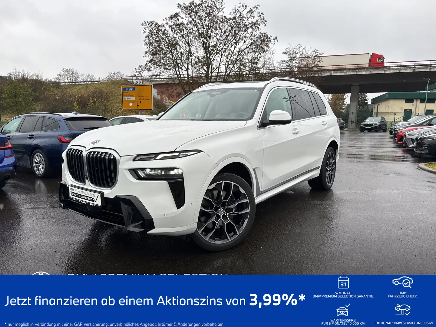 BMW X7 xDrive40d M Sportpaket Gestiksteuerung DAB Weiß - 1