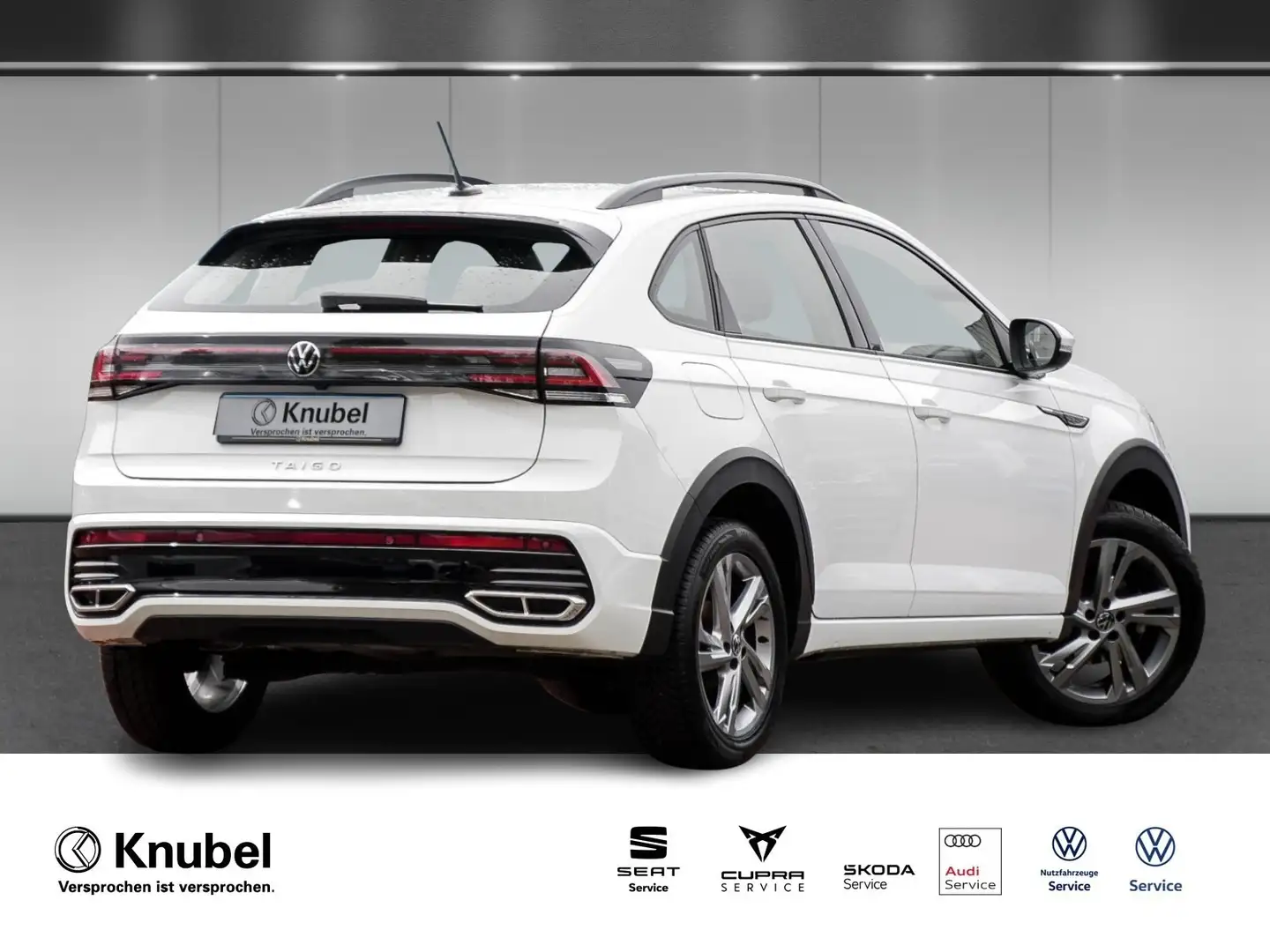 Volkswagen Taigo R-Line 1.0 TSI Navi IQ.Light AHK RKamera DigiCo... Weiß - 2