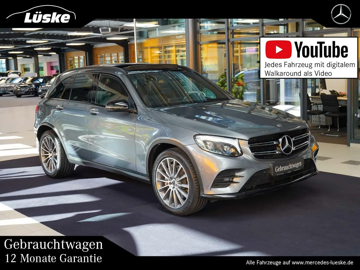 Mercedes-Benz GLC 250 GLC 250 d 4M AMG Line Night Vielspeiche Burmeste Grey - 1