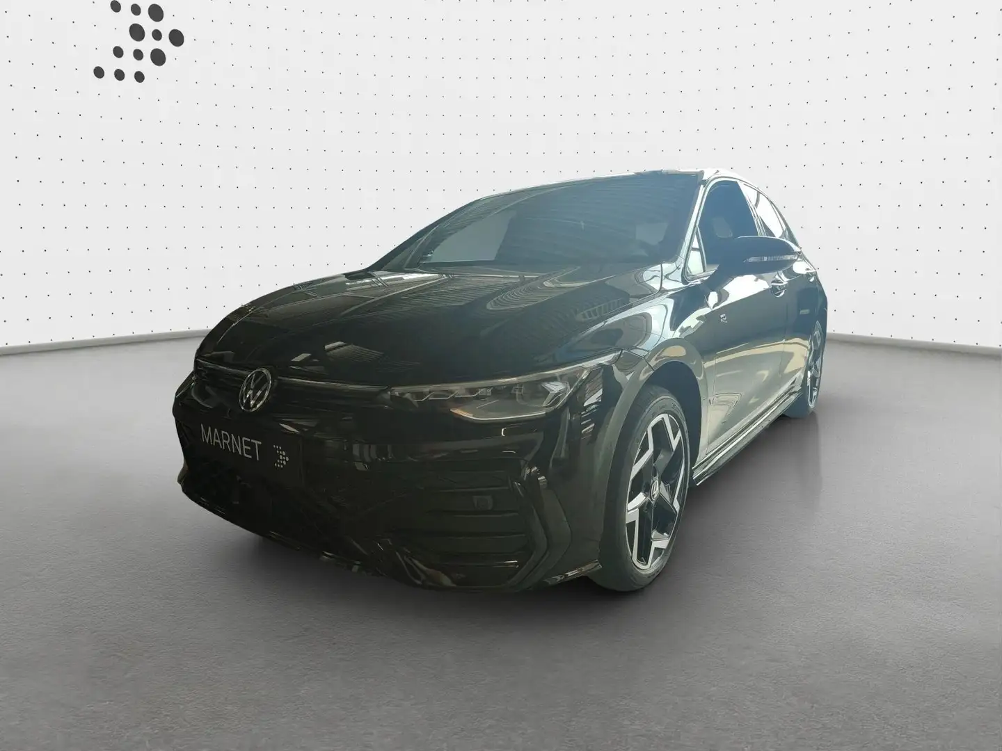 Volkswagen Golf 2.0 TDI DSG R-Line NAV*HUD*RFK*LED*DIGI* Zwart - 2