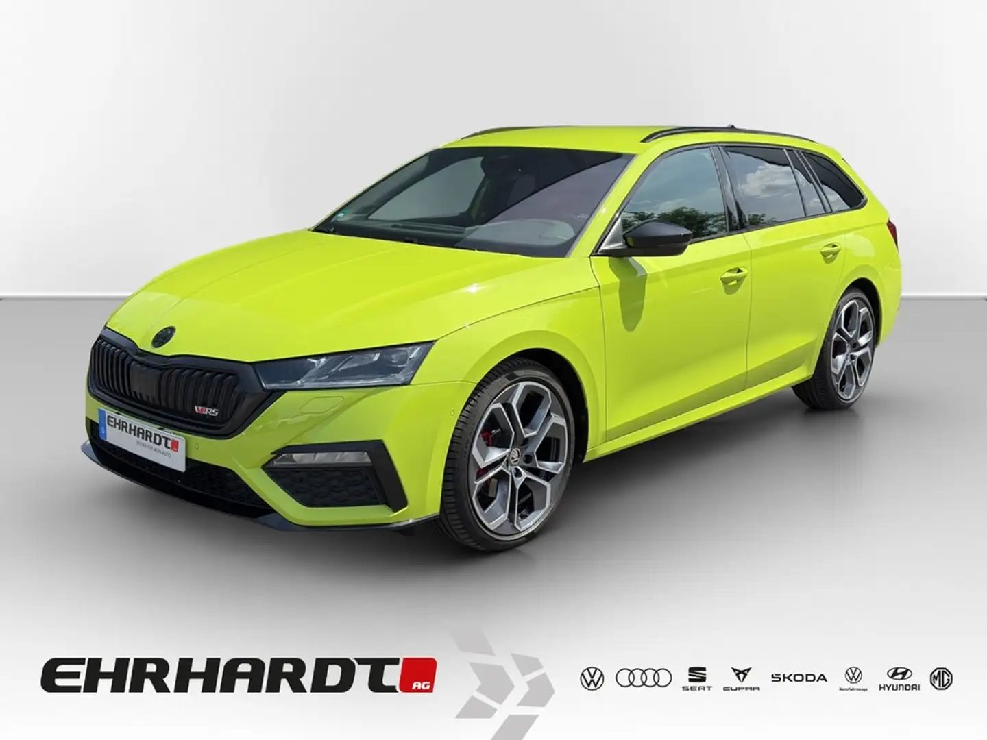 Skoda Octavia Combi RS 2.0 TDI DSG 4x4 DCC*VIRTUAL*NAVI*LED*B... Grün - 1