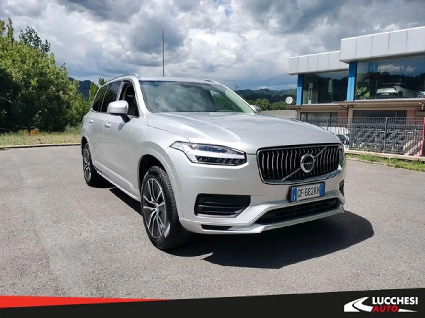 Volvo XC90 XC90 B5 (d) AWD Geartronic 7 posti Momentum Pro Argento - 1