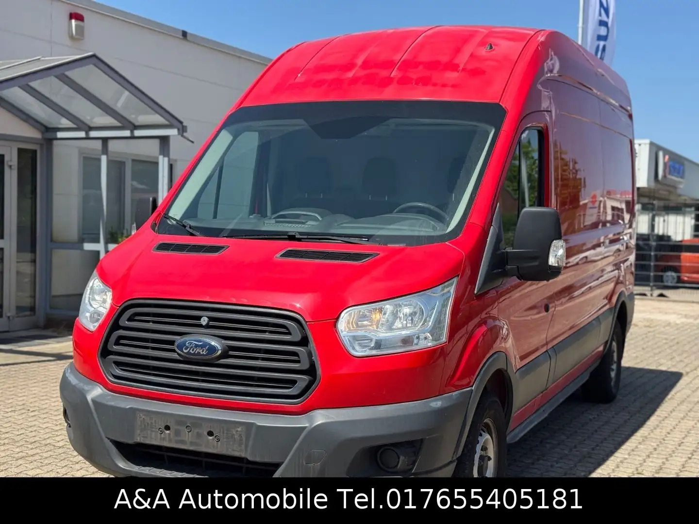 Ford Transit 1.Hand Kasten 350 L2H3 TÜV Neu Rot - 2