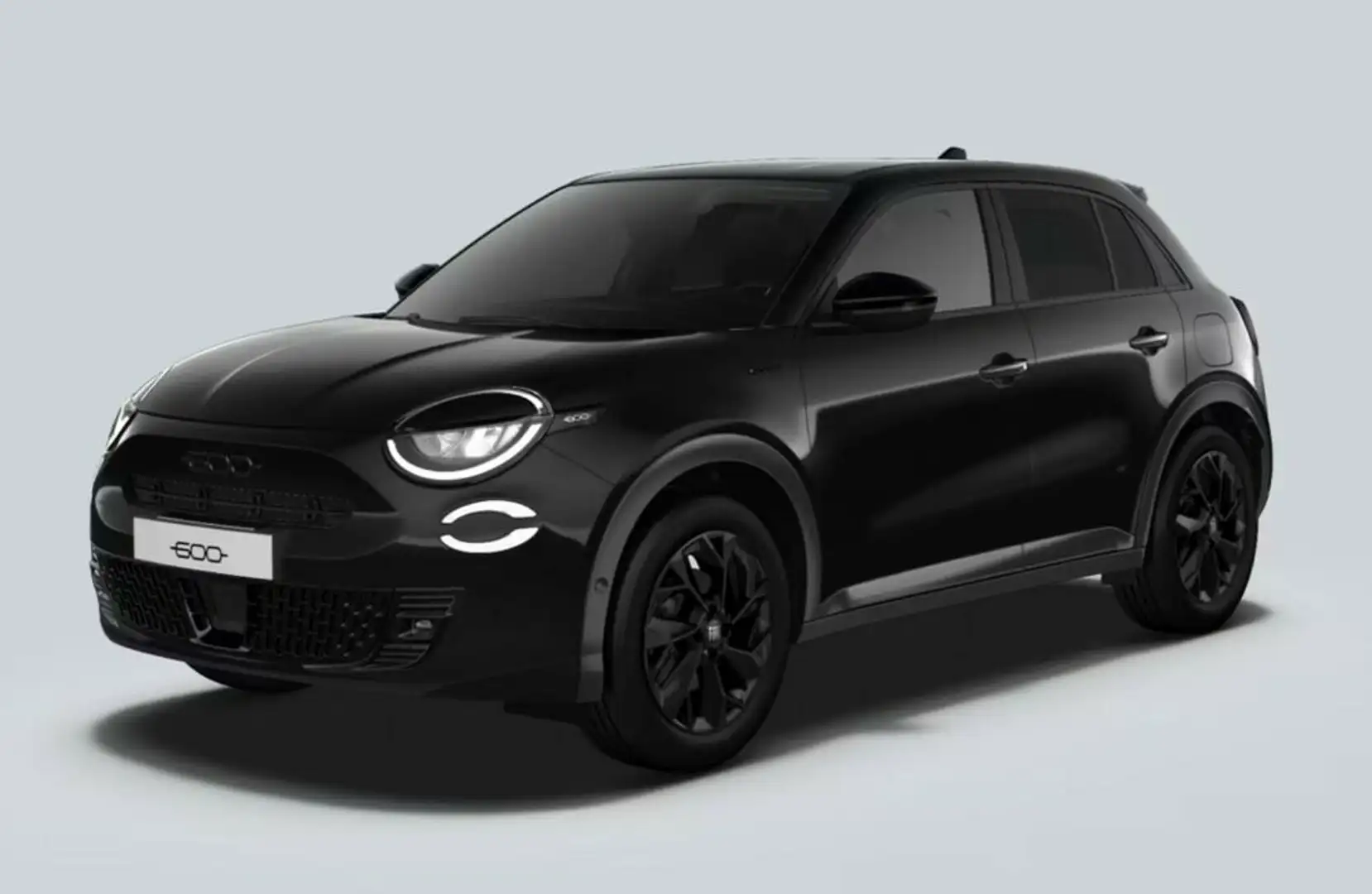 Fiat 600 SPORT Hybrid mHEV 145 eDCT Schwarz - 2