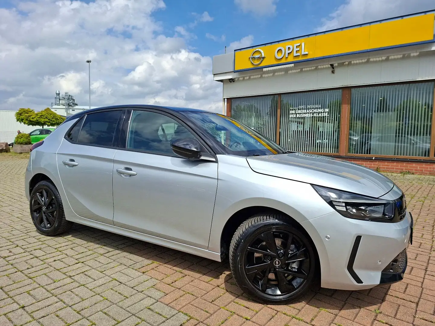 Opel Corsa F GS+MATRIX-LED+KLIMAAUT+NAVI+SHZ+LHZ+CAM+ Grijs - 1