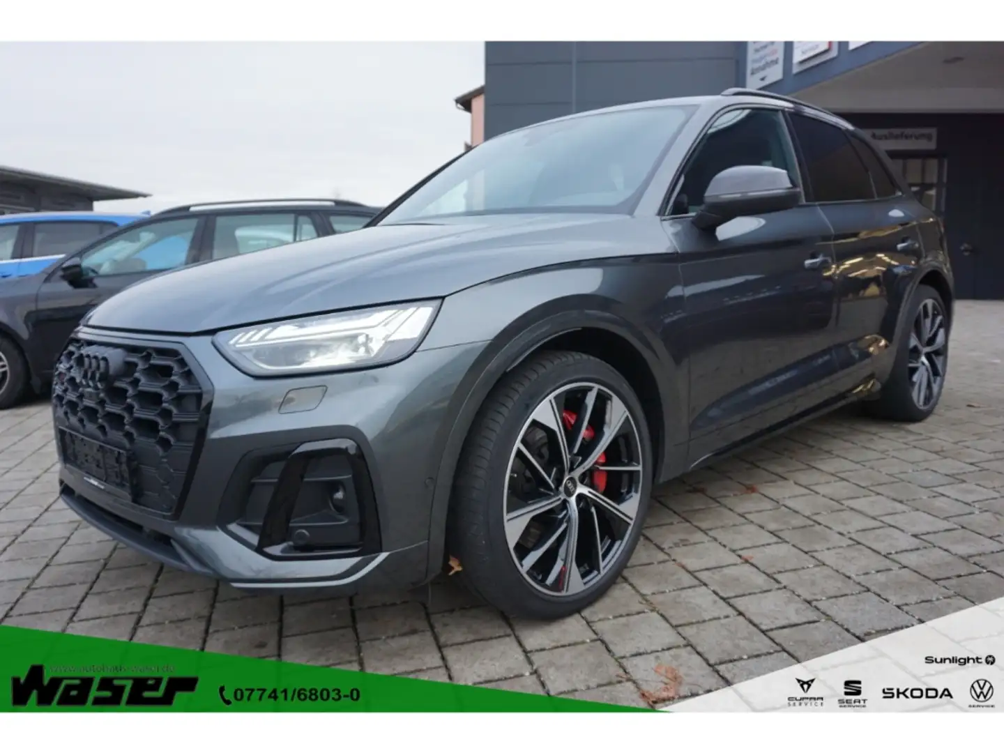 Audi SQ5 TDI quattro tiptronic Matrix Navi Pano 21''LM Std. Gris - 1