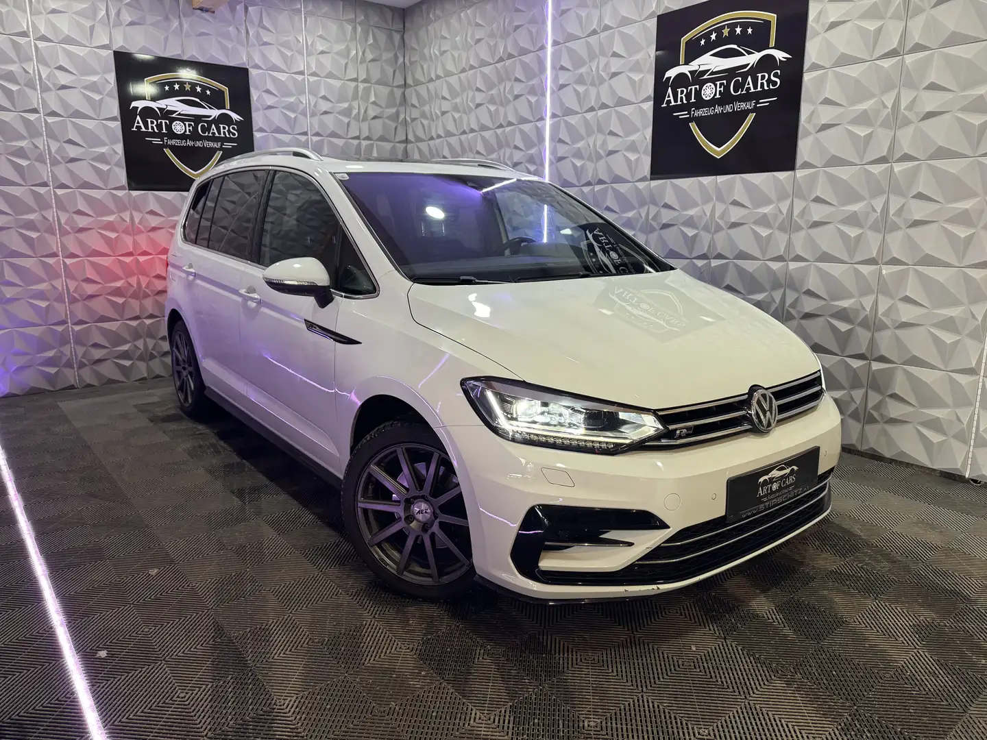 Volkswagen Touran 2.0 TDI DSG /R-Line/Pano/ACC/ Ab 298€ im Monat Weiß - 2