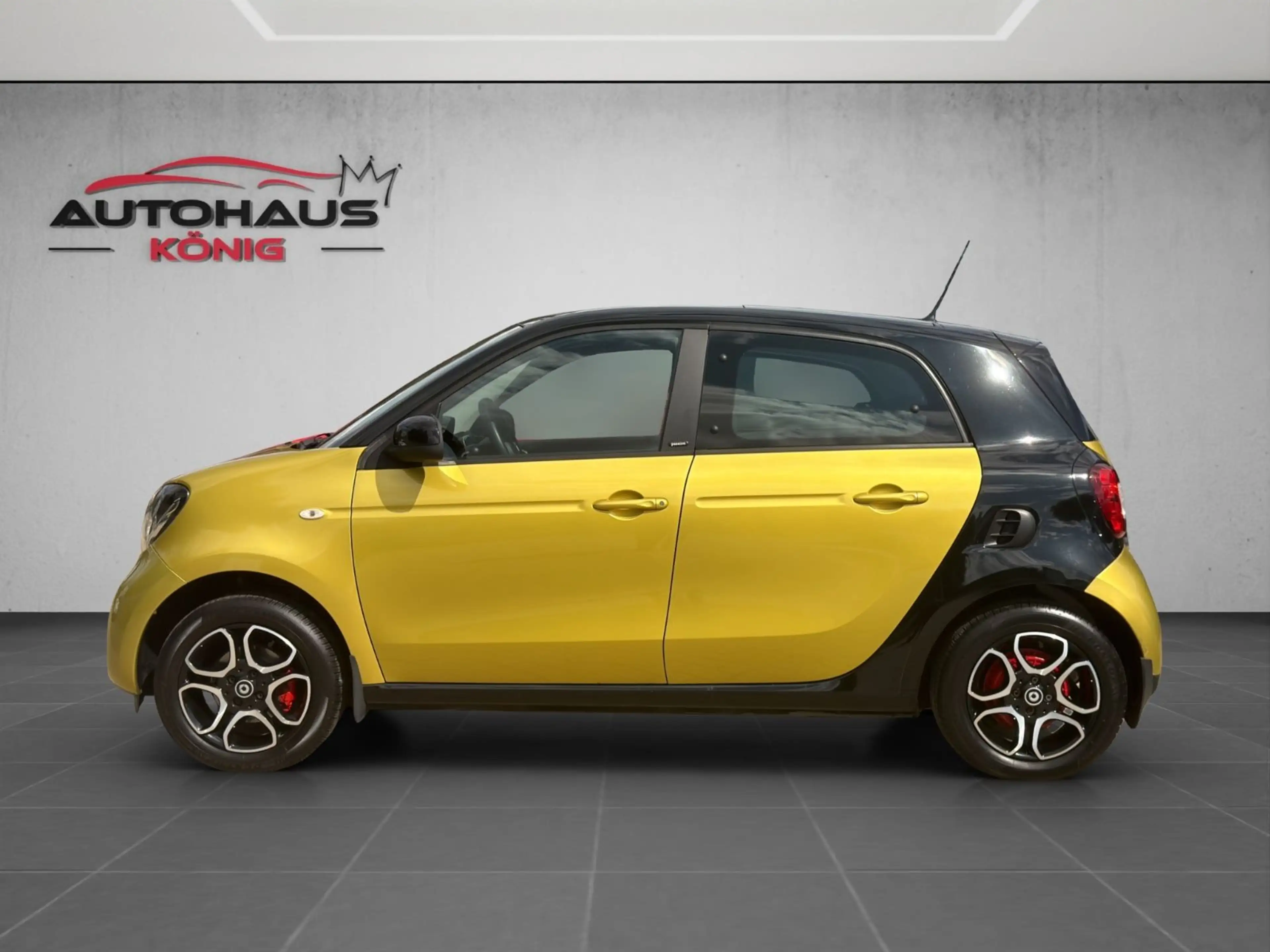 smart forFour Basis 66 kW Aut. StHz*Pano*Navi*R-Kam* — photo 8
