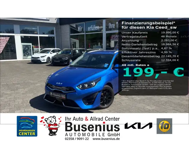 Kia Ceed SW / cee'd SW 1.6 PHEV DCT Spirit +Nav+Tec+SHZ+Kamera