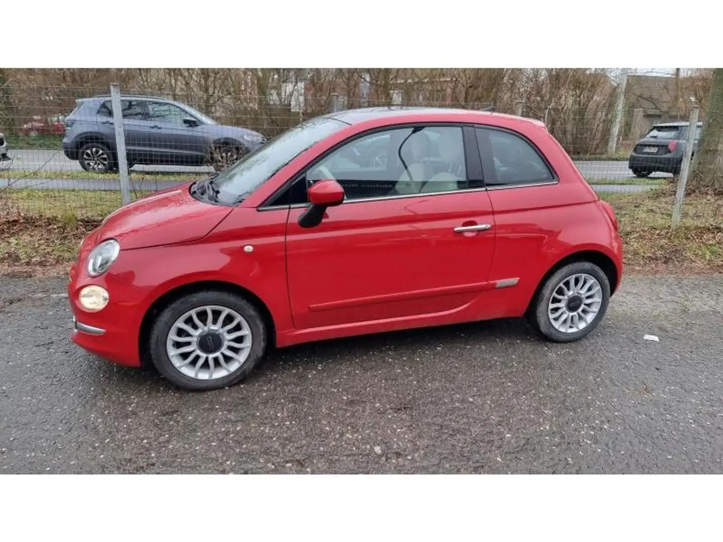 Fiat 500 lounge Rojo - 1