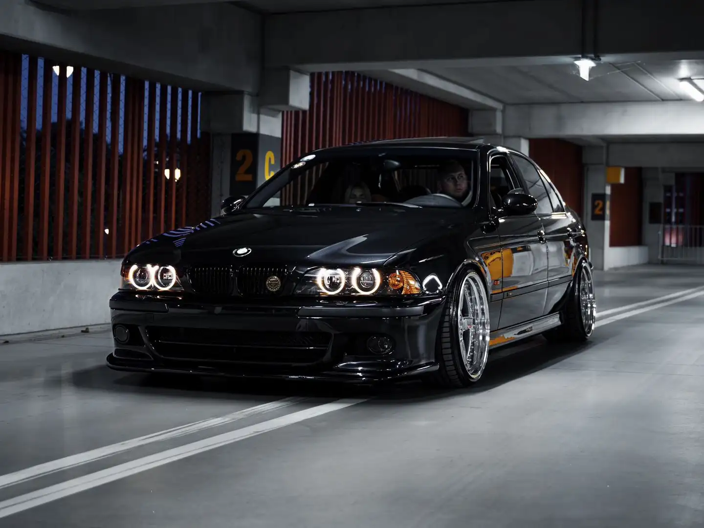 BMW 540 Zwart - 1