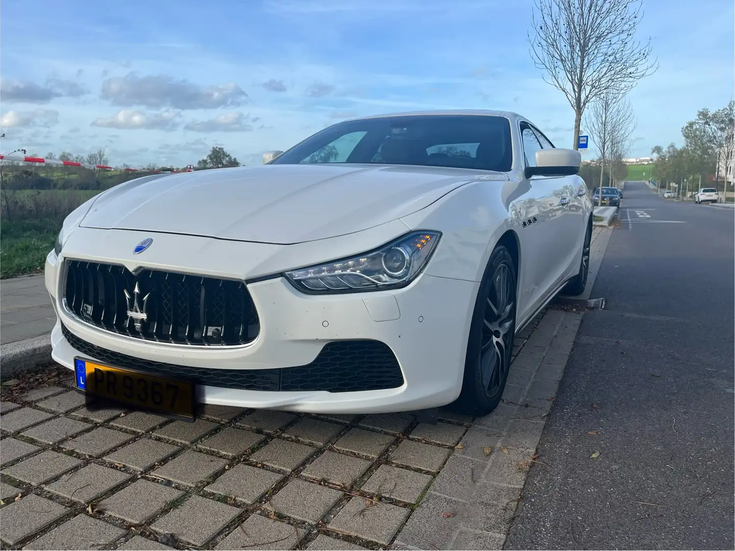 Maserati Ghibli S Q4 Blanc - 1