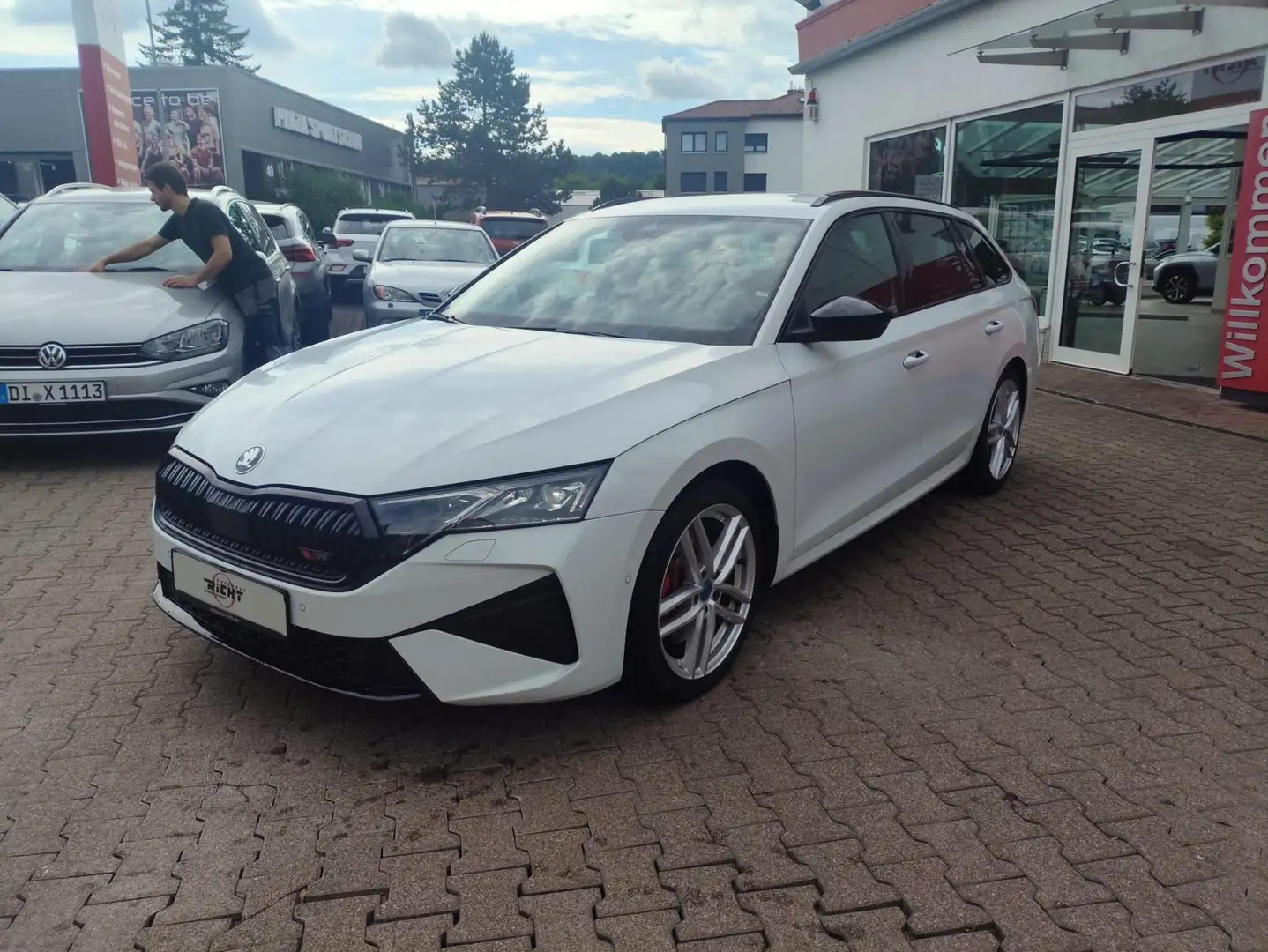 Skoda Octavia 2.0 TSI RS 5J Garantie Kamera Totwinkel Navi Blanc - 2