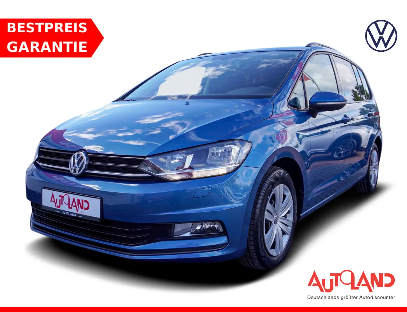 Volkswagen Touran 1.6 TDI Trendline 7-Sitzer PDC Klimaaut. Bleu - 1
