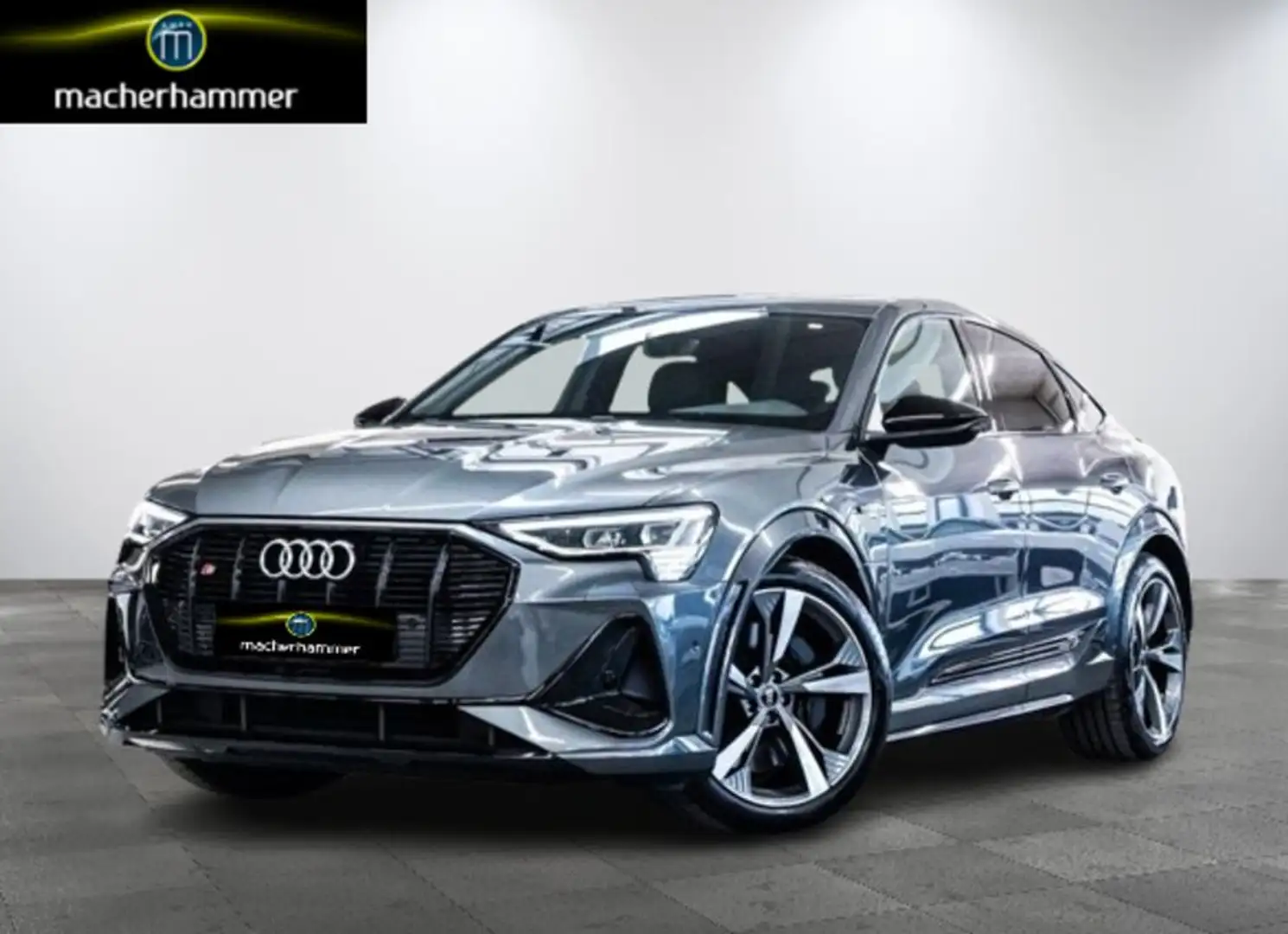 Audi e-tron S SB BLACK*ACC*MATRIX*B&O*KEYLESS*MEMO*21'' Grijs - 1
