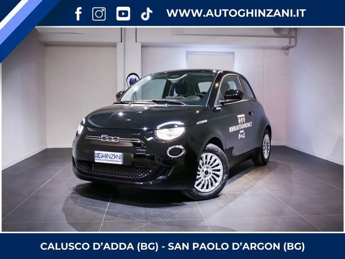 Fiat 500e Berlina 42 kWh Negro - 1