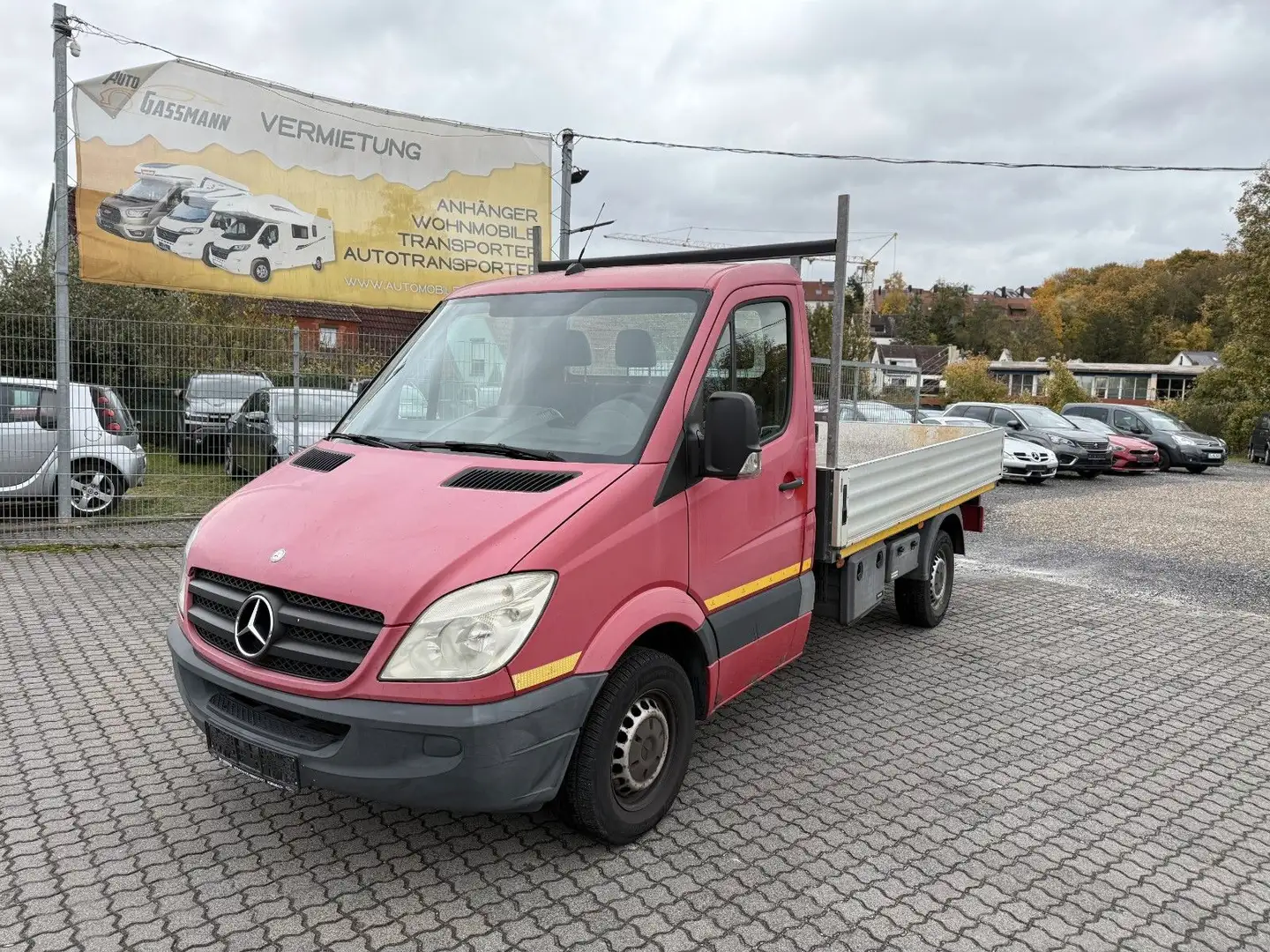Mercedes-Benz Sprinter 315CDI Pritsche Automatik AHK Klima Tüv Rot - 1
