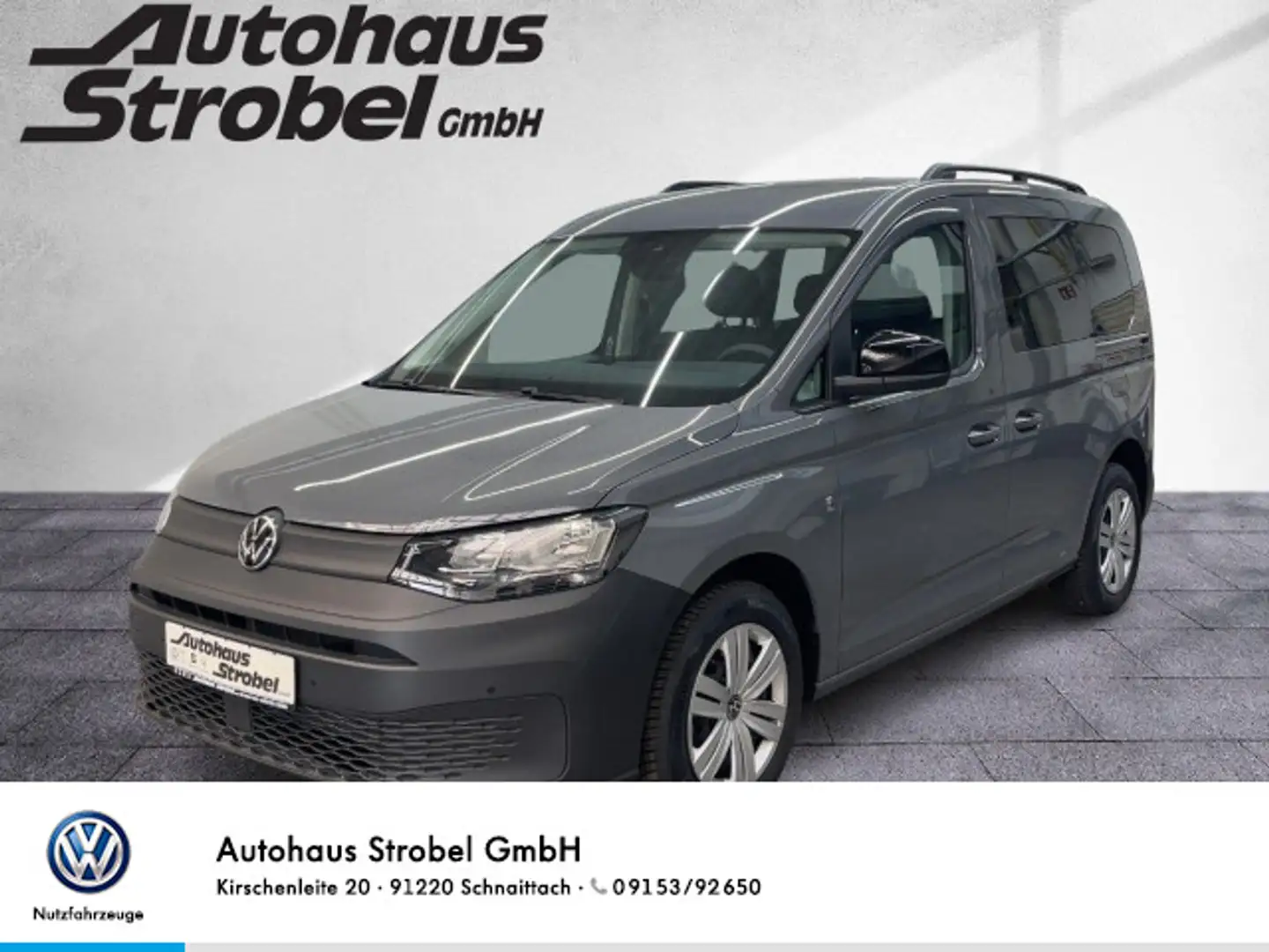 Volkswagen Caddy 1.5 TSI ergo DAB+ Tempo Park Ass. Bluet. L Gris - 1