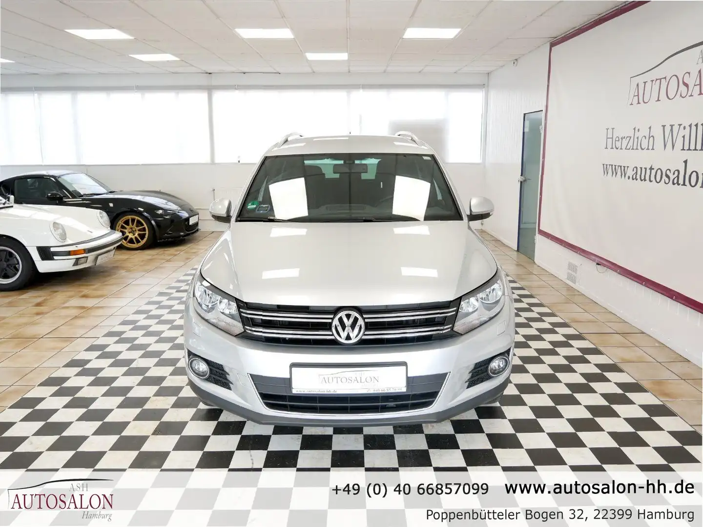 Volkswagen Tiguan Lounge Sport & Style BMT *VW Service*Kam*N Silber - 2