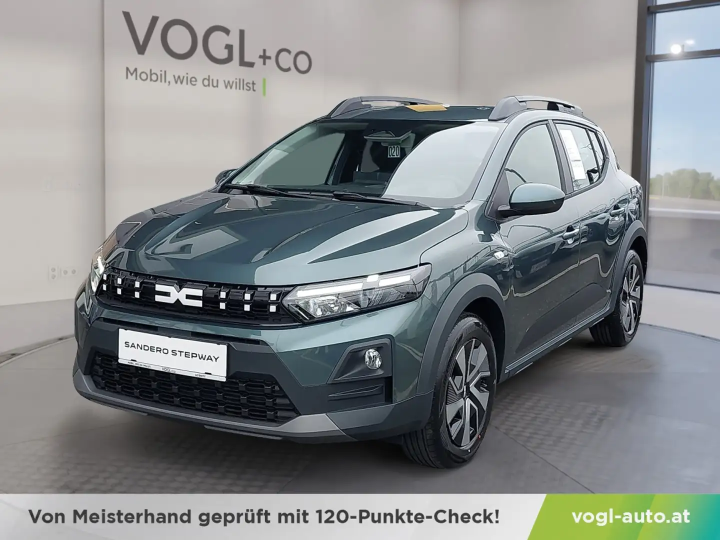 Dacia Sandero Stepway Expression TCe 110 Grün - 1