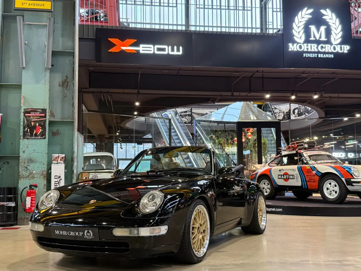 Porsche 993 Carrera 2 Cabrio Schalter/Klima/top Zustand Schwarz - 1