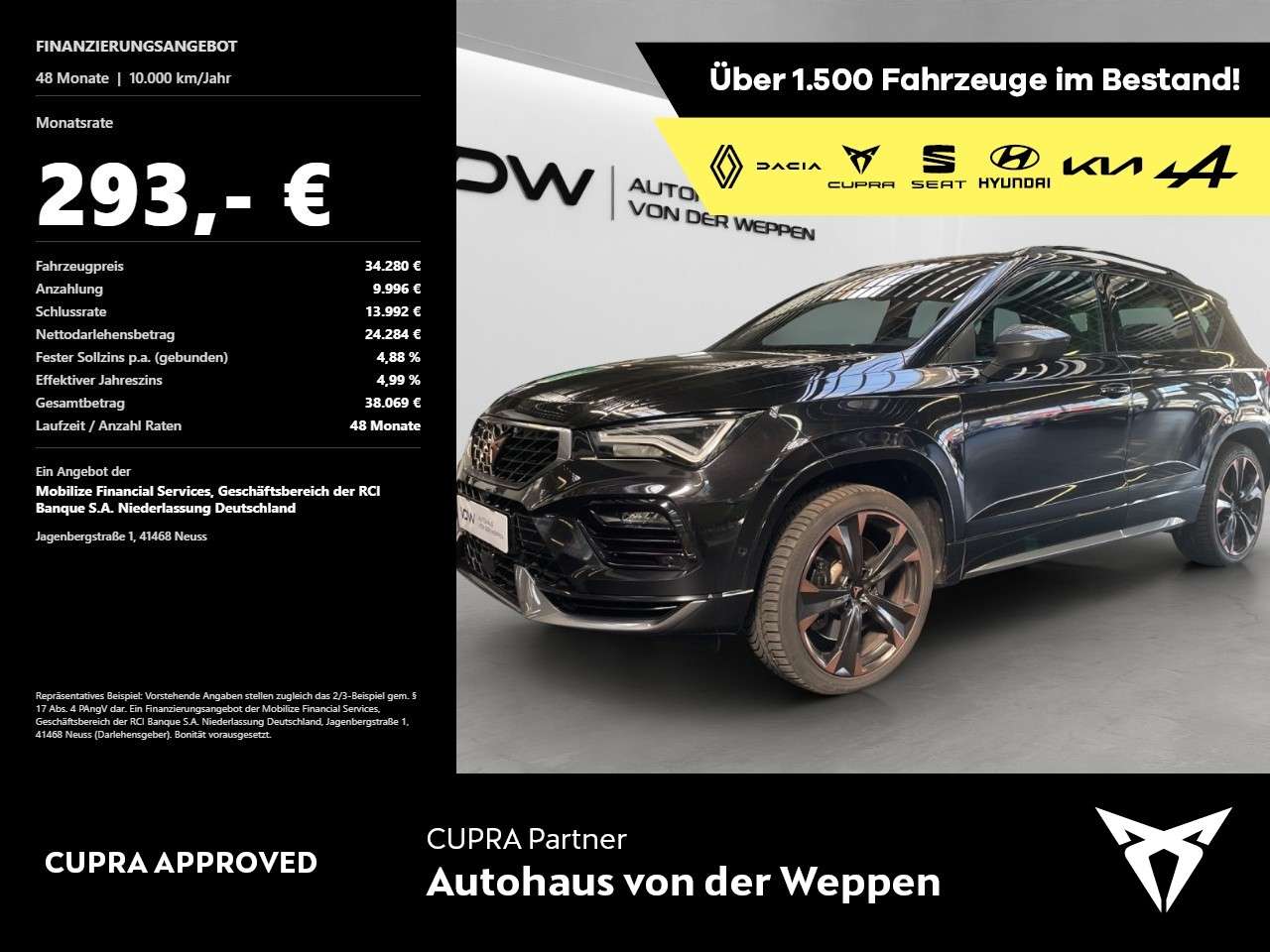 Cupra Ateca occasion