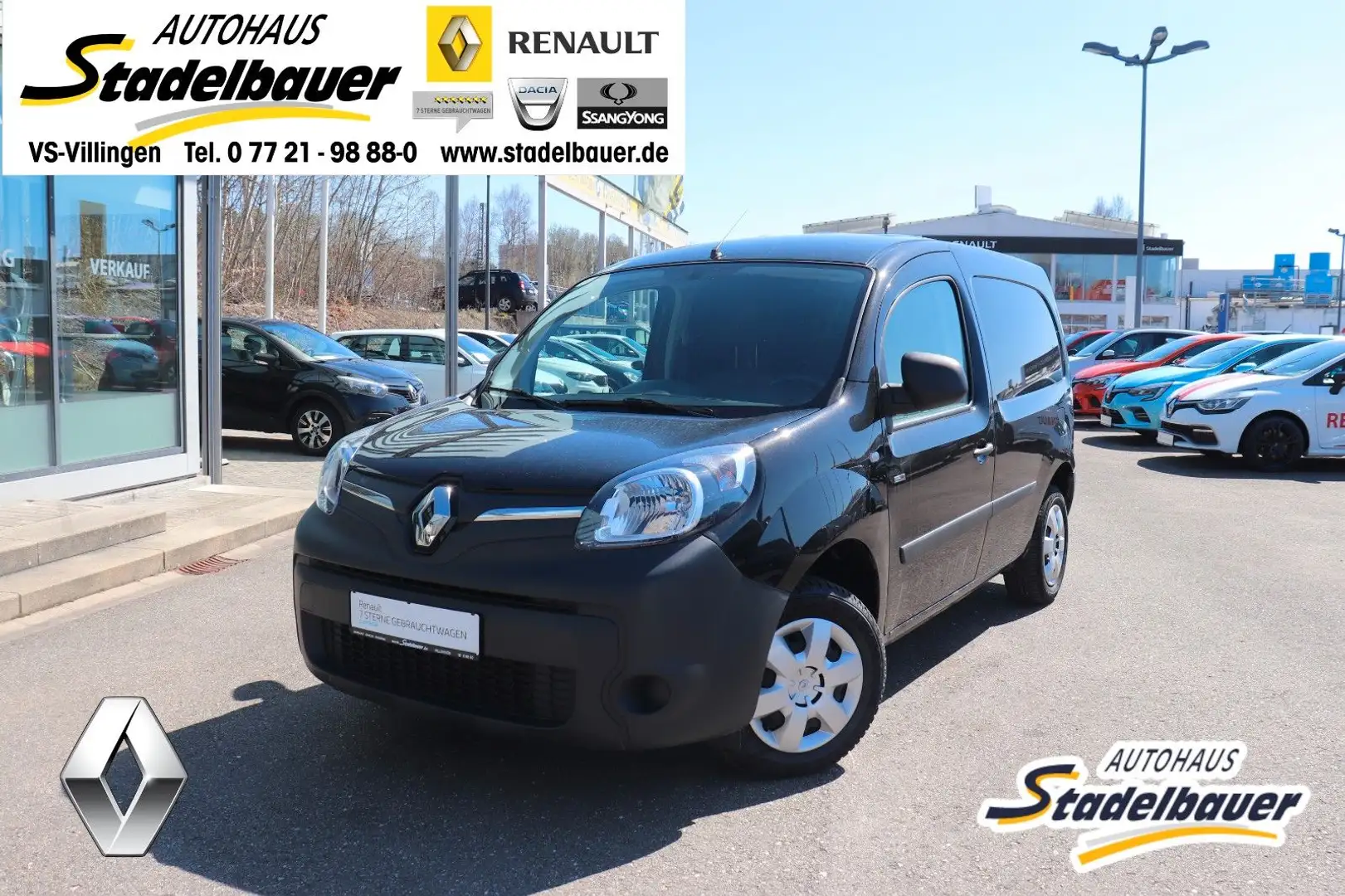 Renault Kangoo Z.E. 33, (Mietbatterie) Schwarz - 1