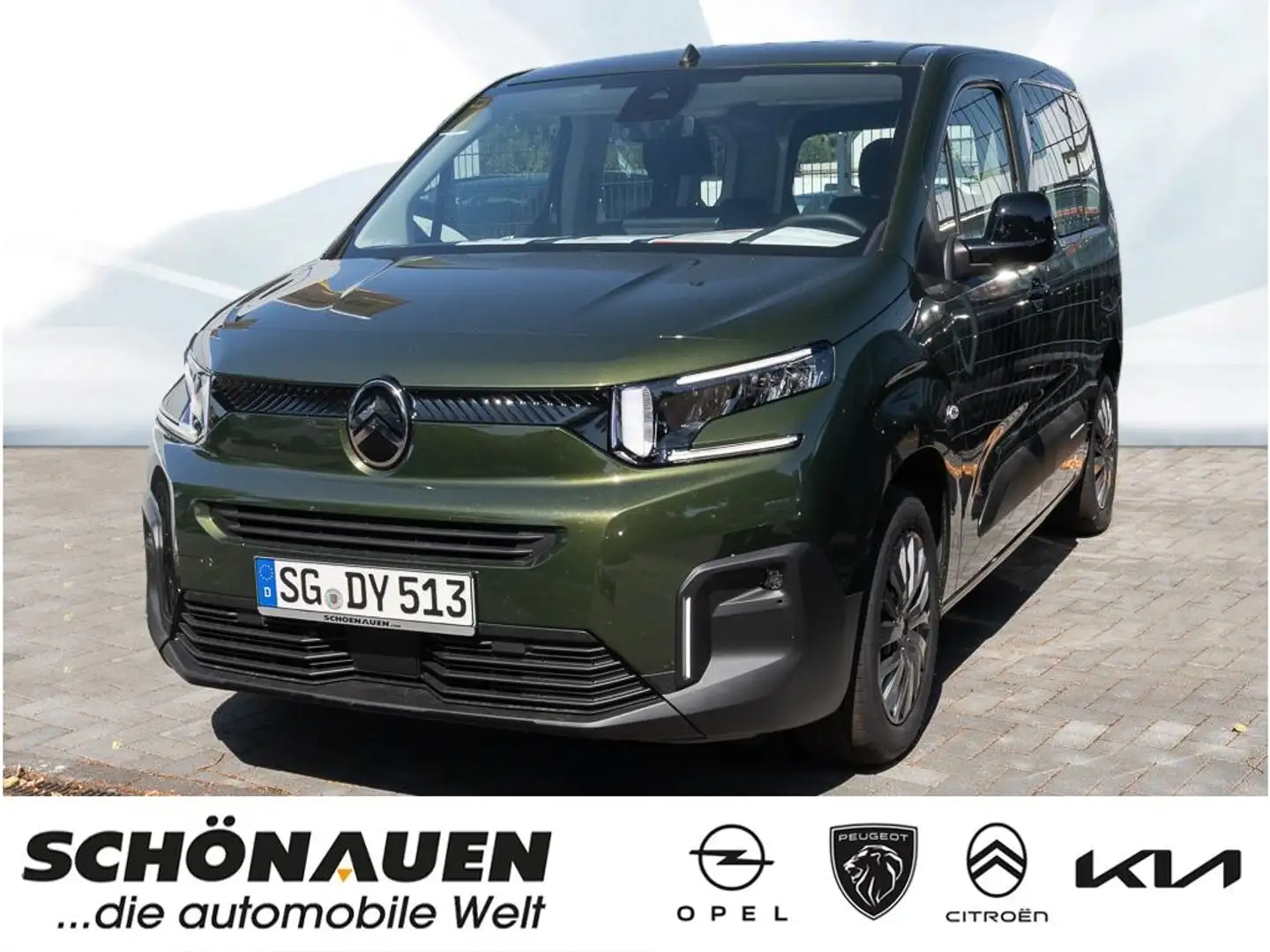 Citroen Berlingo M PureTech 110 S&S AHK PDC met. Zielony - 1