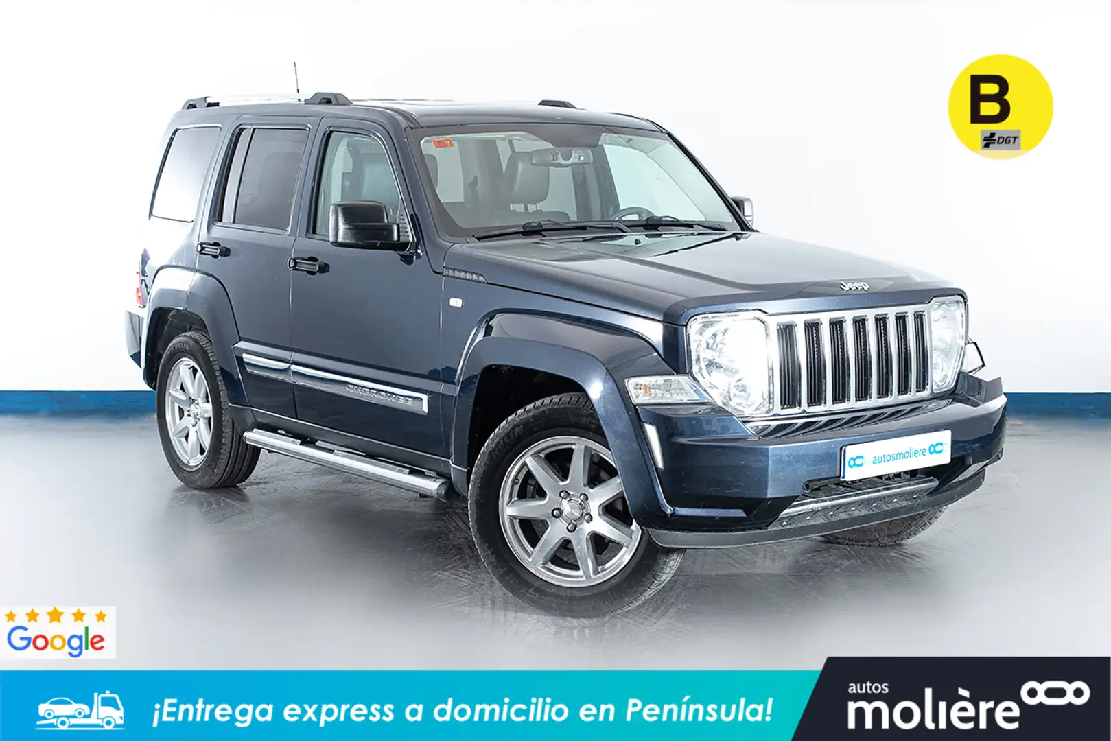 Jeep Cherokee 2.8CRD Limited Aut. Blauw - 2
